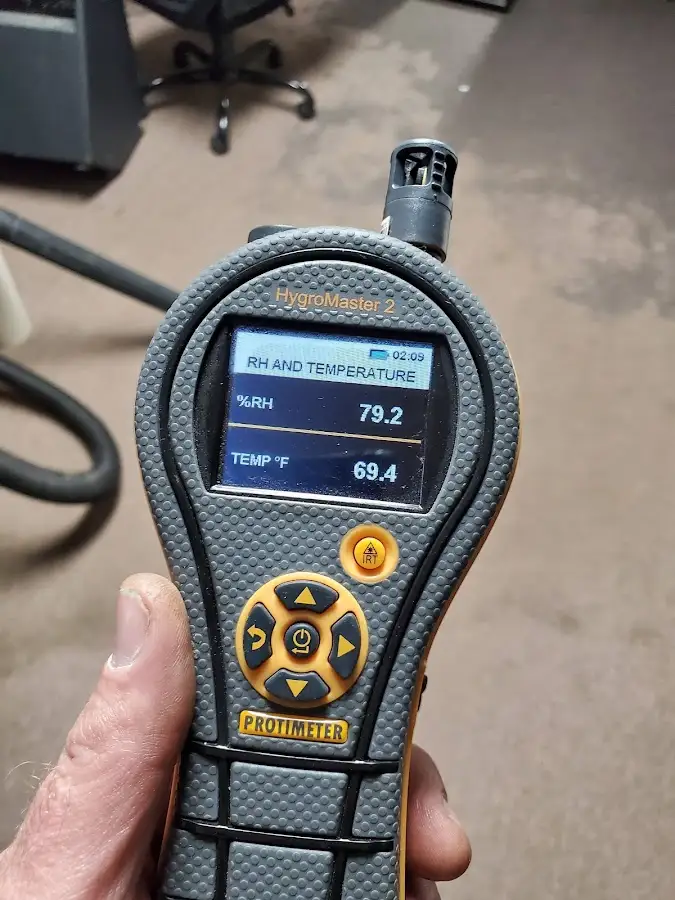 Moisture meter humidity assessment for Fire & Smoke Damage Restoration in Palmetto